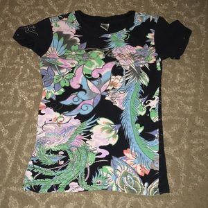 Girls Ed Hardy tee